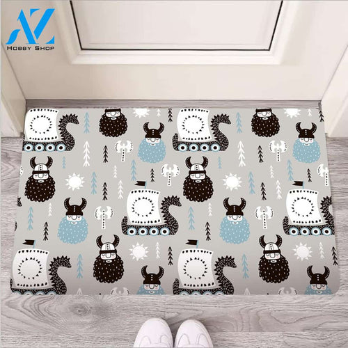 Viking Drakkar Valhalla Door Mat