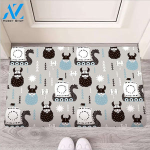 Viking Drakkar Valhalla Door Mat