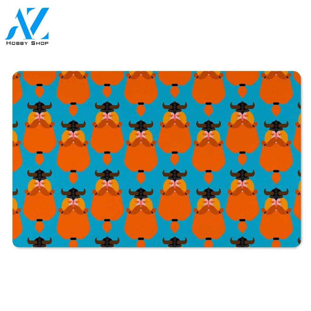 Viking Gnome Door Mat
