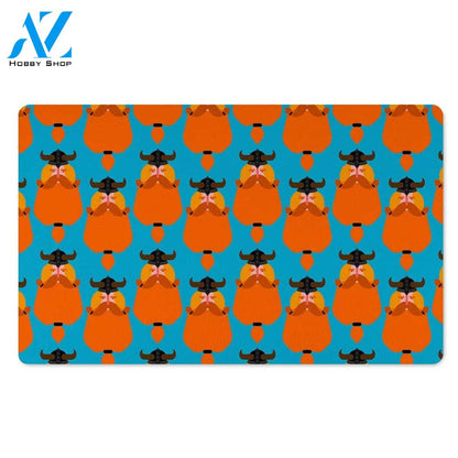 Viking Gnome Door Mat