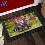 Vintage Farm Truck Doormat - 18" x 30"