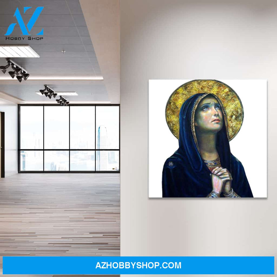 Virgin Mary-Our Lady of Sorrows Canvas Art