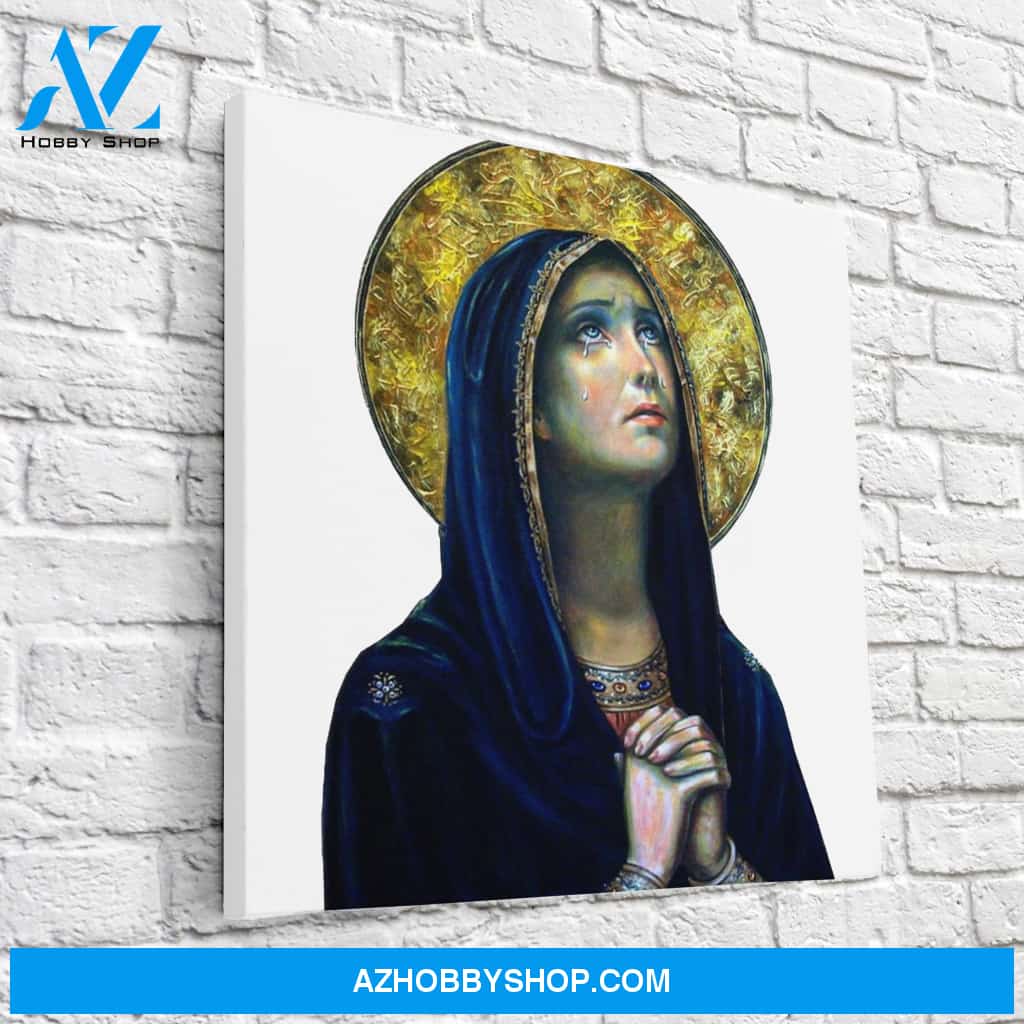 Virgin Mary-Our Lady of Sorrows Canvas Art