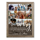 Every Love Story Is Beautiful But Ours Is My Favorite Canvas Wall Art, Valentines Day Gift For Him