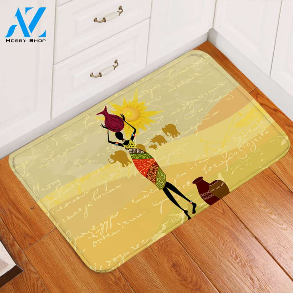Water Trail Door Mat