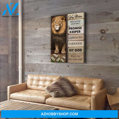 Way Maker - Premium Matte Canvas