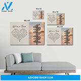 We are a team multi names - Personalized Canvas