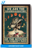 We Are The Granddaughters Of Witches Halloween Canvas And Poster, Wall Decor Visual Art, Halloween Gift, Happy Halloween