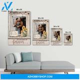 We decided on forever - Personalized canvas