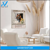 We decided on forever - Personalized canvas