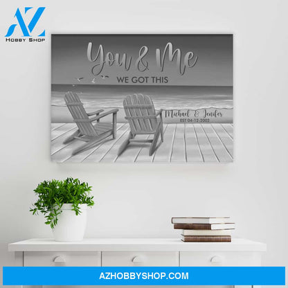 We Got This Names Premium Canvas