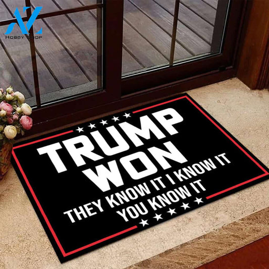 We Know ItYou Know It Door MatUnique DoormatEntrance Mat