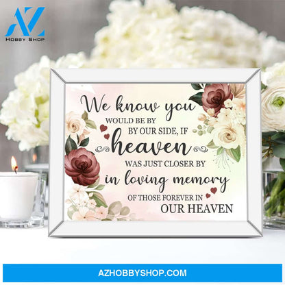 Wedding Memorial Framed Wrapped Canvas