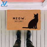 Welcome Cat Doormat - Funny Welcome Mat - Cat Lover Gift - Housewarming Gift - New Home Gift Ideas