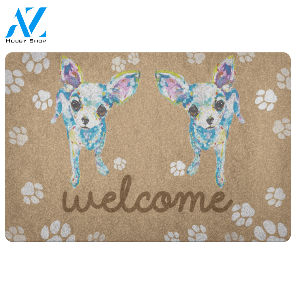 Welcome Chihuahua Doormat | Welcome Mat | House Warming Gift