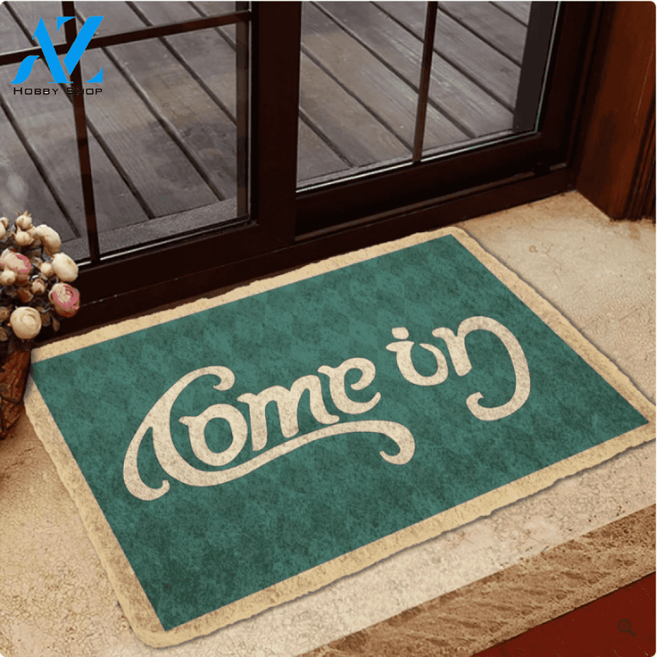 Welcome Come In Go Away Vintage Funny Indoor And Outdoor Doormat Warm House Gift Welcome Mat Birthday Gift For Friend Family