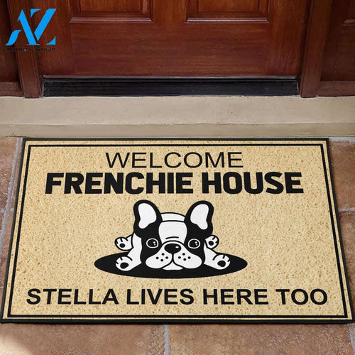 Welcome - Custom Frenchie Doormat