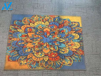 Welcome Doormat, Cute LGBT Doormat, Diversity Hands, Inclusion & Kindness Welcome Doormat, Kindness Doormat, Front Door Mat Gift