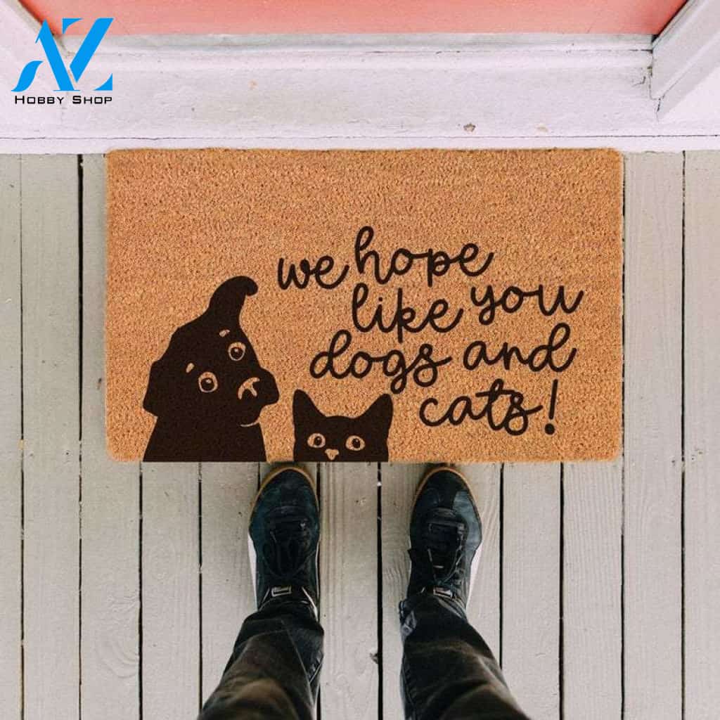 Welcome Doormat - Dog Doormat - Cat Doormat - Funny Doormat
