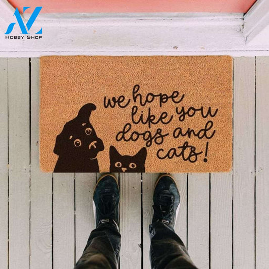 Welcome Doormat - Dog Doormat - Cat Doormat - Funny Doormat