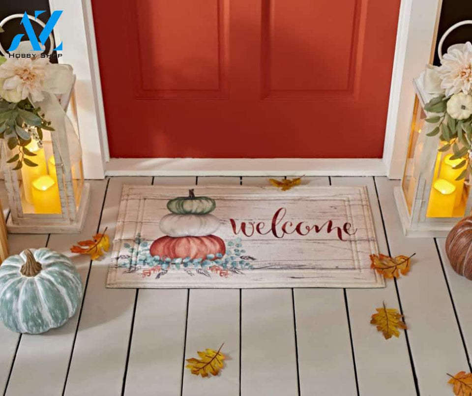 Welcome Fall Doormat | Welcome Mat | House Warming Gift
