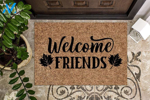 Welcome Fall Friends Doormat | Welcome Mat | House Warming Gift
