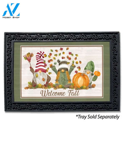 Welcome Fall Gnomes Doormat - 18" x 30"