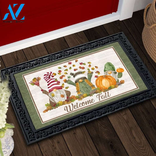 Welcome Fall Gnomes Doormat - 18" x 30"