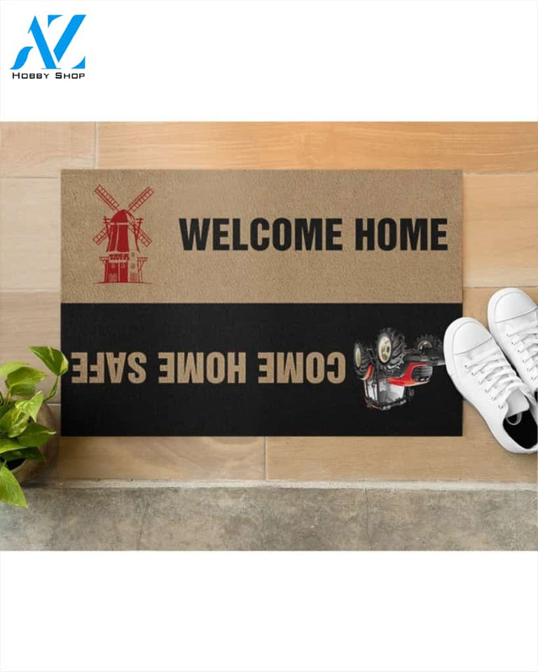 Welcome Home Come Home Safe Farmer Funny Indoor And Outdoor Doormat Warm House Gift Welcome Mat Gift For Farmer