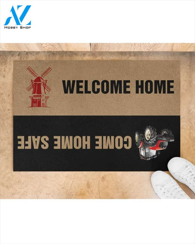 Welcome Home Come Home Safe Farmer Funny Indoor And Outdoor Doormat Warm House Gift Welcome Mat Gift For Farmer