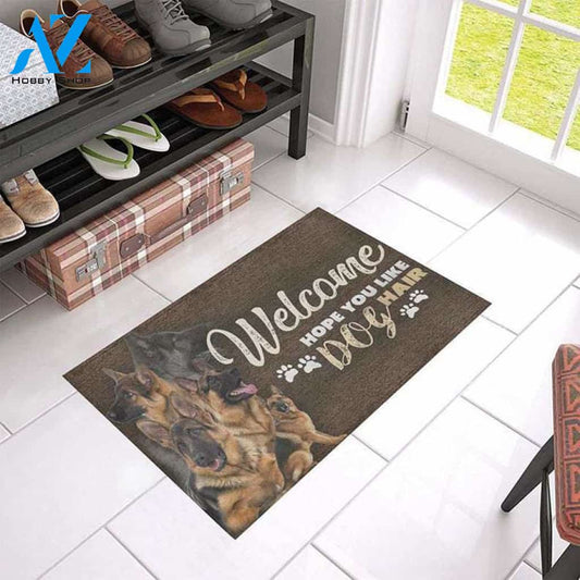 Welcome Hope You Like Dog Hair Doormat Welcome Mat House Warming Gift Home Decor Gift For Dog Lovers Funny Doormat Gift Idea