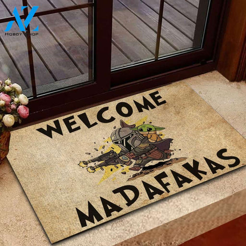 Welcome Madafakas Doormat Welcome Mat House Warming Gift Home Decor Funny Doormat Gift Idea