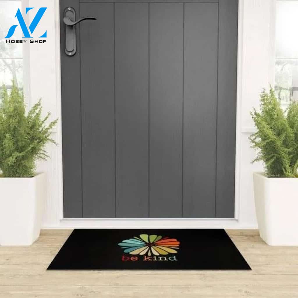 Welcome Mat | Be Kind by Abdo - 30 x 20 - Society6
