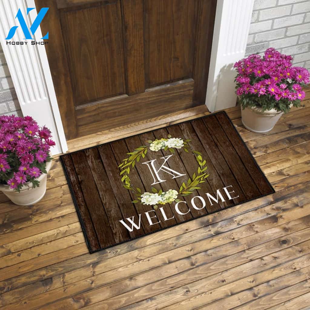 Welcome Mat, Front Door Mat, Front Door Rug, Doormat, Custom Doormat DM12 All Over Printed (6228)