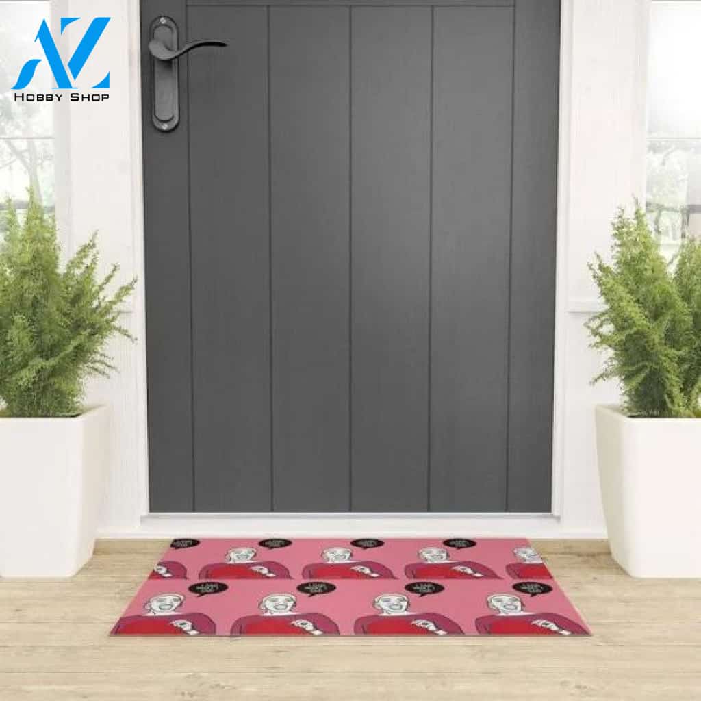 Welcome Mat | I Said What I Said by Katsillustration