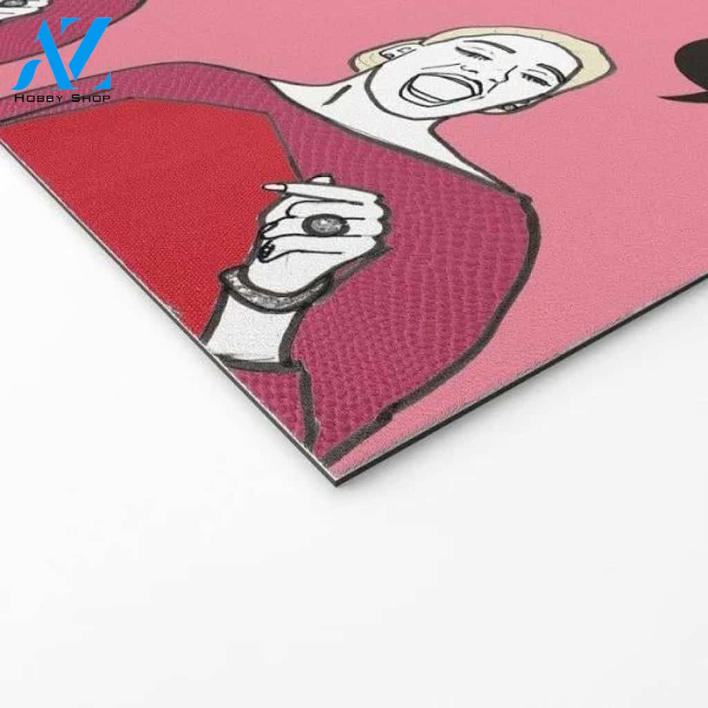Welcome Mat | I Said What I Said by Katsillustration