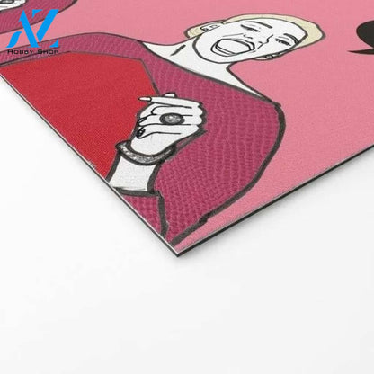 Welcome Mat | I Said What I Said by Katsillustration