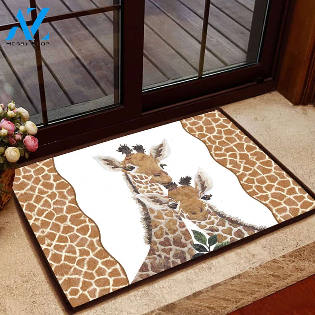 Welcome Mat Indoor and Outdoor Doormat Warm House Gift Welcome Mat Gift for Labrador Lovers Birthday Gift