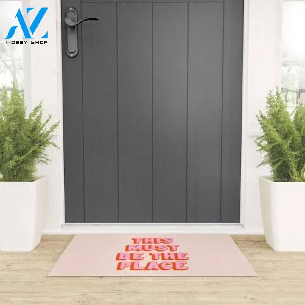 Welcome Mat | This Must Be The Place: The Peach Edition