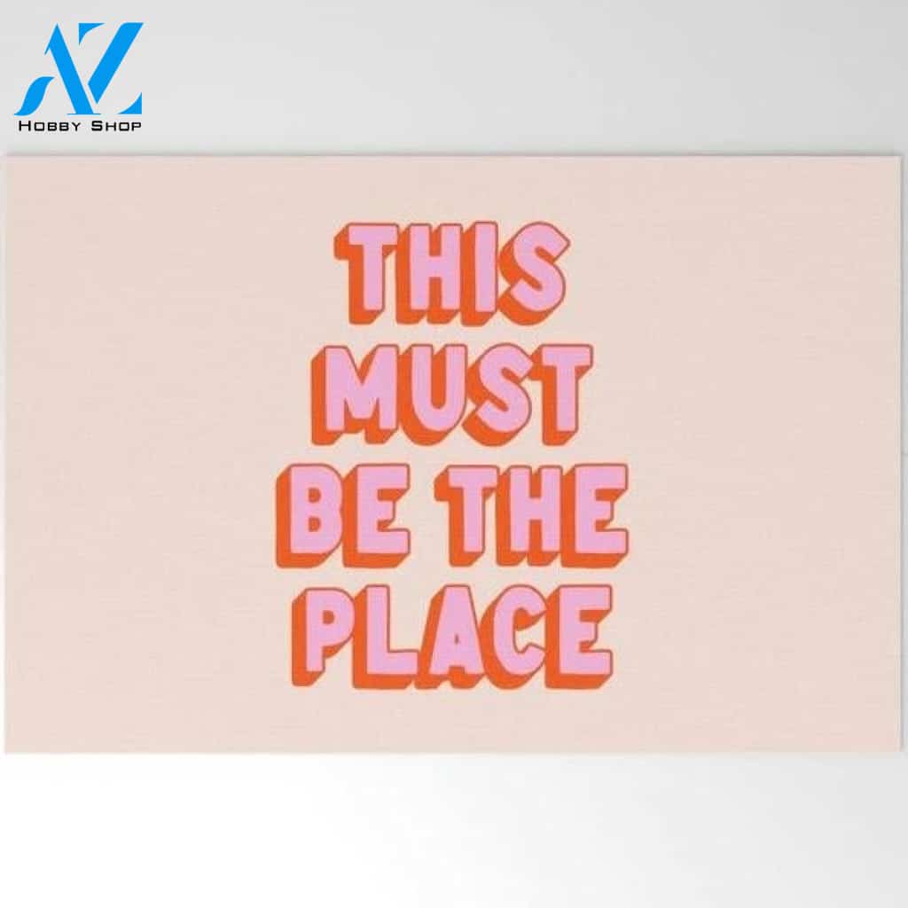 Welcome Mat | This Must Be The Place: The Peach Edition