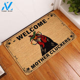 Welcome Mother Cluckers All Over Printing Doormat | Welcome Mat | House Warming Gift