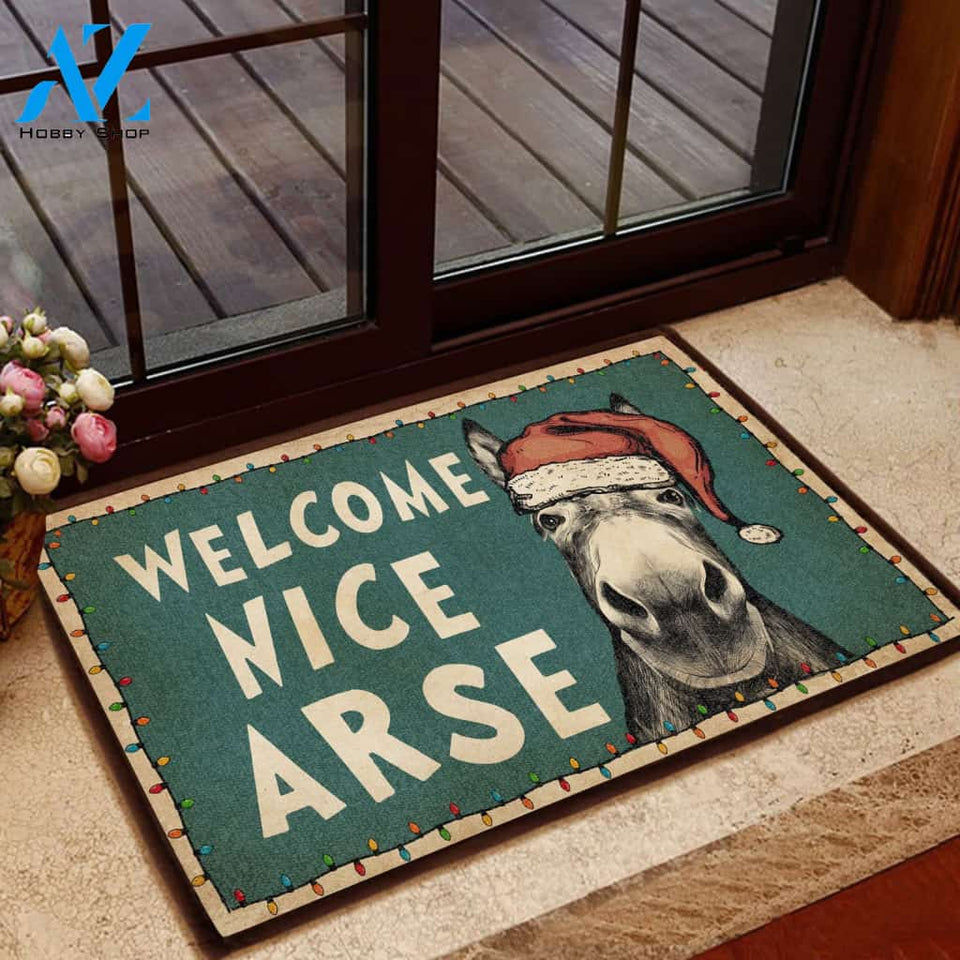Welcome Nice Arse All Over Printing Doormat | Welcome Mat | House Warming Gift