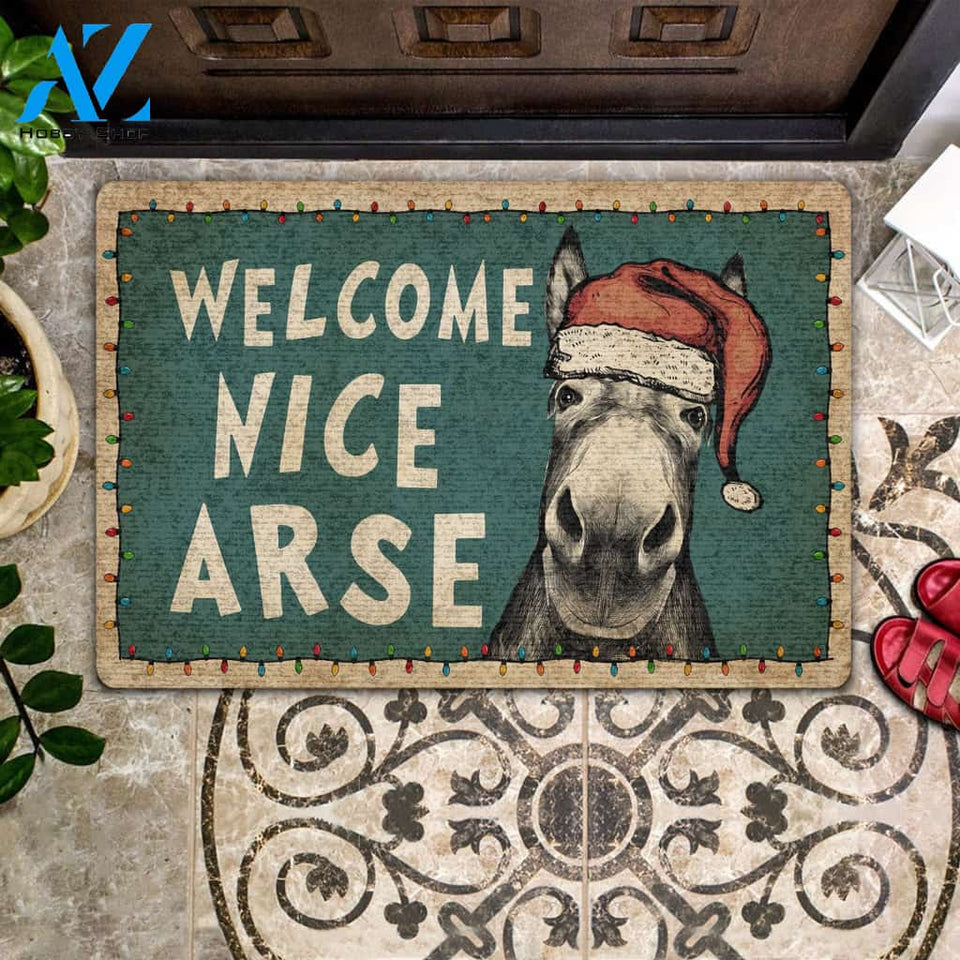 Welcome Nice Arse All Over Printing Doormat | Welcome Mat | House Warming Gift