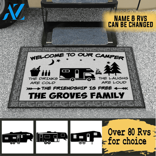 Welcome To Our Camper 2 - Doormat