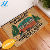 Welcome To Our Campsite All Over Printing Doormat | Welcome Mat | House Warming Gift