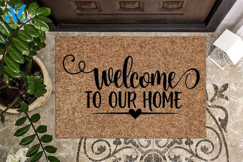 Welcome to Our Home Doormat | Welcome Mat | House Warming Gift