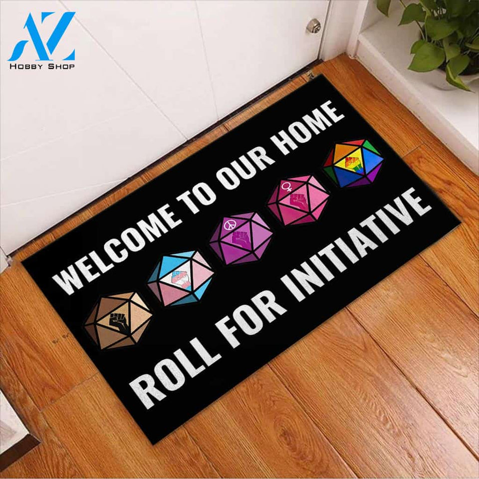 Welcome To Our Home - LGBT Support Doormat
