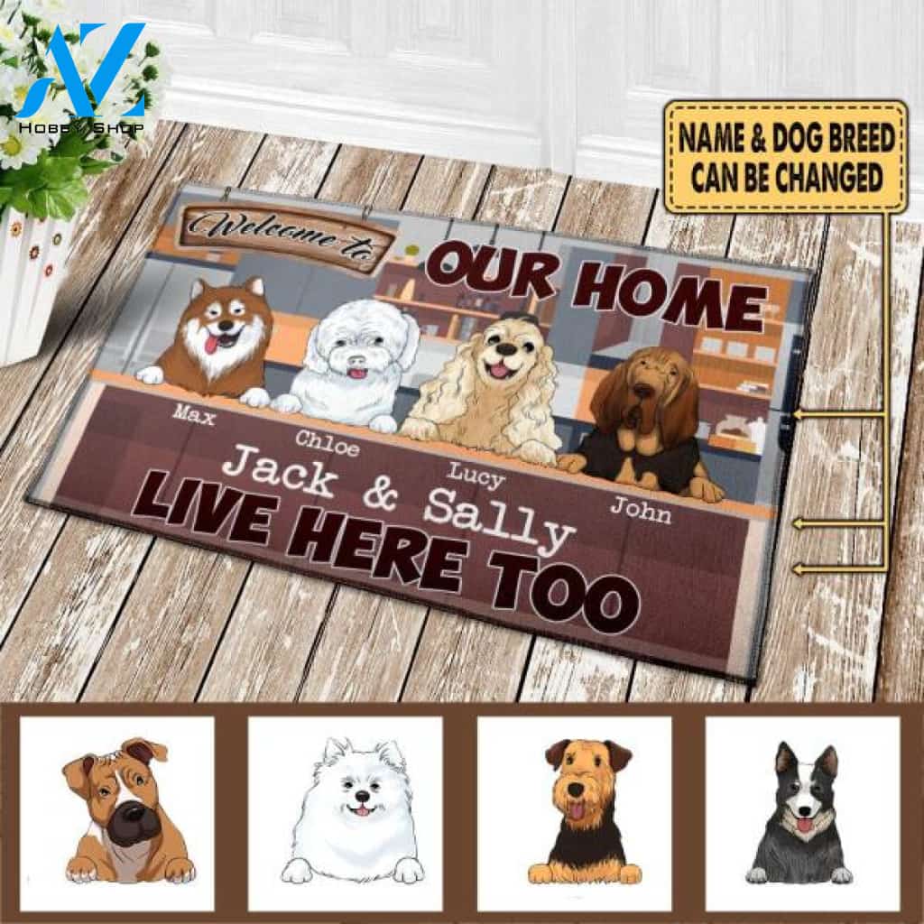 Welcome To Our Home - Personalized Doormat