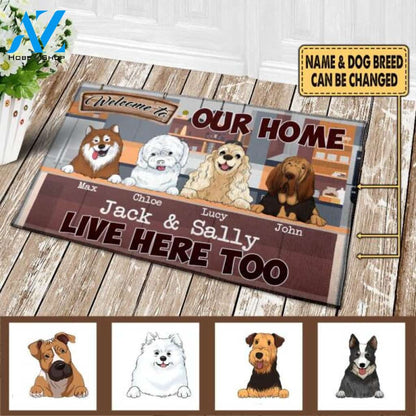 Welcome To Our Home - Personalized Doormat