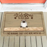 Welcome To Our Home Personalized Doormat